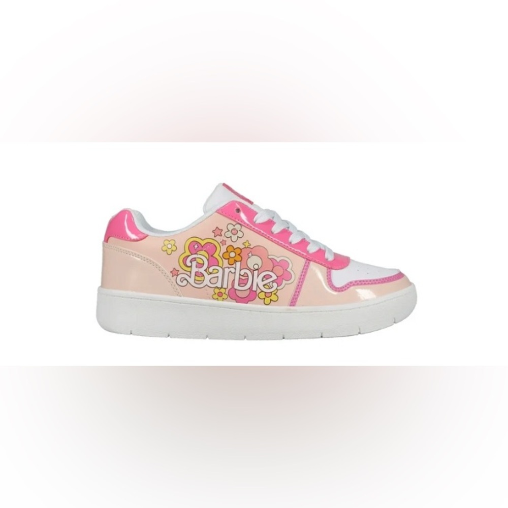NEW Barbie‎ by Mattel Pink Casual Court Sneaker. 9